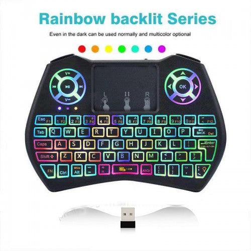 Mini Wireless Remote Keyboard with Touchpad Mouse for PC, Smart TV /Android TV BOX/ Projector/HTPC/PC - Toytexx Mini Wireless Remote Keyboard with Touchpad Mouse for PC, Smart TV /Android TV BOX/ Projector/HTPC/PC - Toytexx